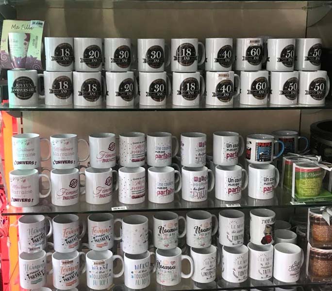 Boutique de cadeaux personnalisés La Réunion