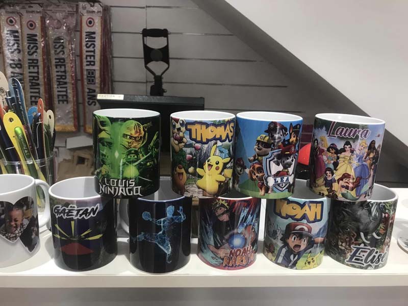 Quelles sont les étapes pour personnaliser un mug ? La Réunion